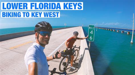 biking in the florida keys.